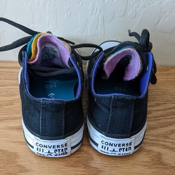 Converse All Star Low Top Rainbow Tongue - Picture 6 of 8